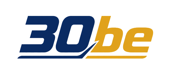 30 be লোগো